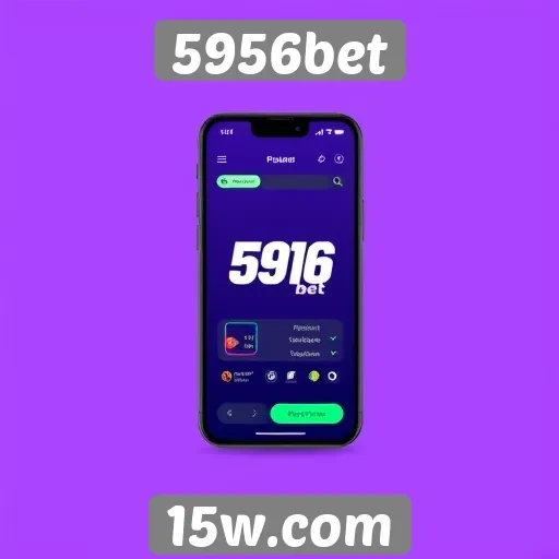 Aplicativo móvel da 5956bet facilita acesso aos jogos